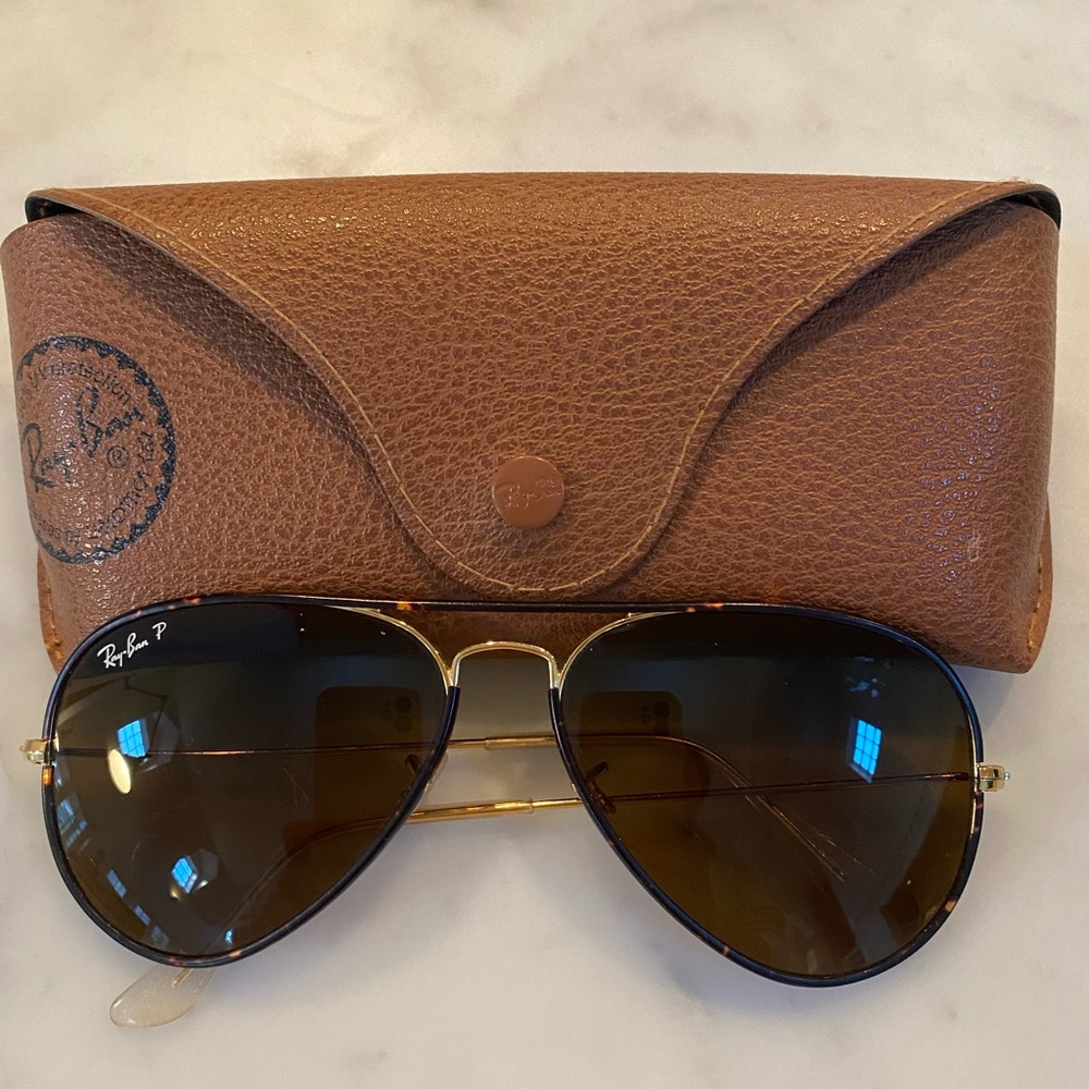 TORTOISE TRIM ray bans